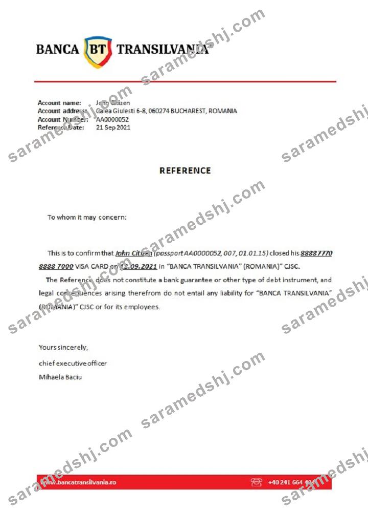 Romania_Banca Transilvania_closure reference